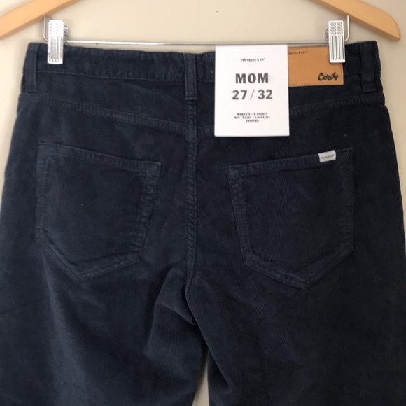 NWT Free People Cropped Blue Cords - Picture 4 of 6